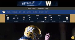 Desktop Screenshot of bluebombers.com
